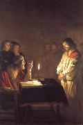 Gerrit van Honthorst Christ Before the High Priest France oil painting artist